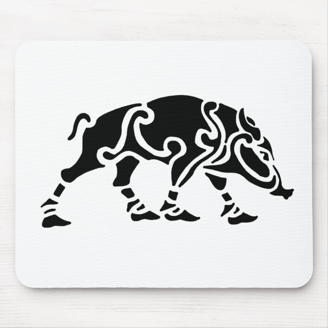 Celtic Boar Mousepad (Front)