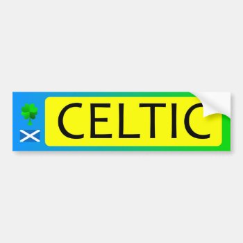 Celtic Bumper Sticker by tommstuff at Zazzle