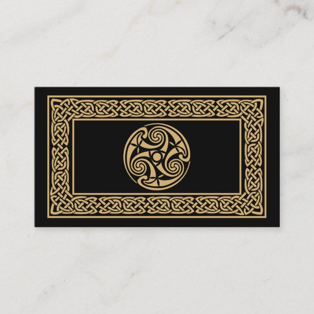 Celtic Business Card (Front)
