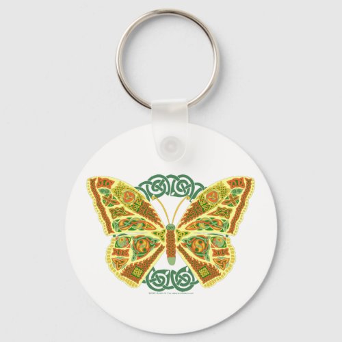 Celtic Butterfly Keychain
