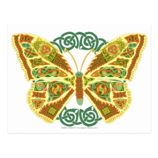 Celtic Butterfly Postcard