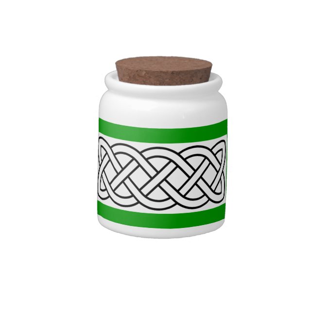 Celtic Candy Jar (Left)