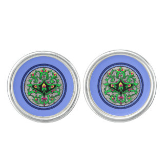 Celtic cartouche cufflinks