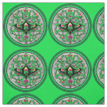 Celtic cartouche fabric
