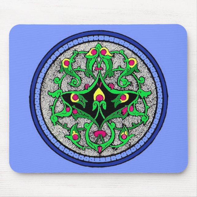 Celtic cartouche mouse pad (Front)