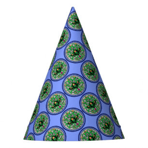 Celtic cartouche party hat