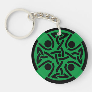Celtic Christian cross  Keychain