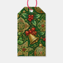 Celtic Christmas Gift Tags
