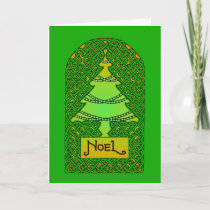 Celtic Christmas Tree - Green