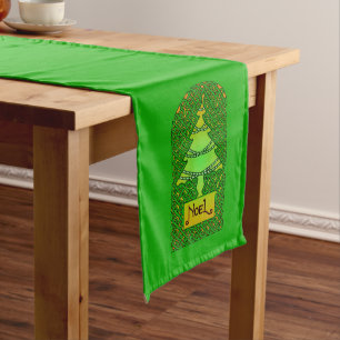 Celtic Christmas Tree Medium Table Runner