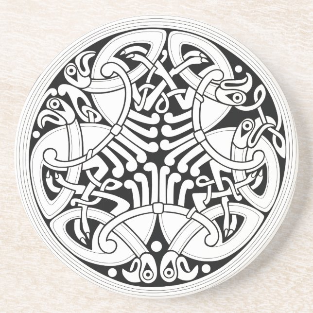 Celtic Circle Drink Coaster (Front)