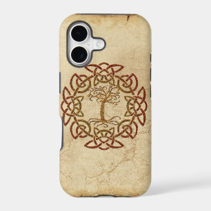 Celtic Circle Nordic Tree of Life Phone Case
