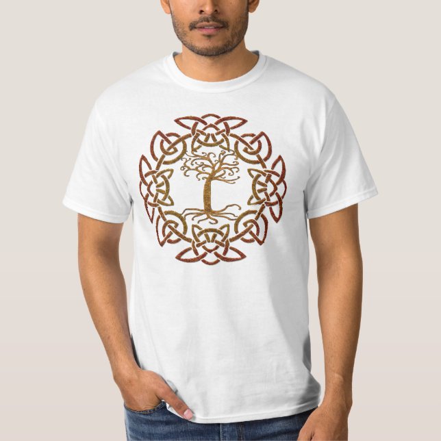 Celtic Circle Tree-Lover's Men's Tee (Front)