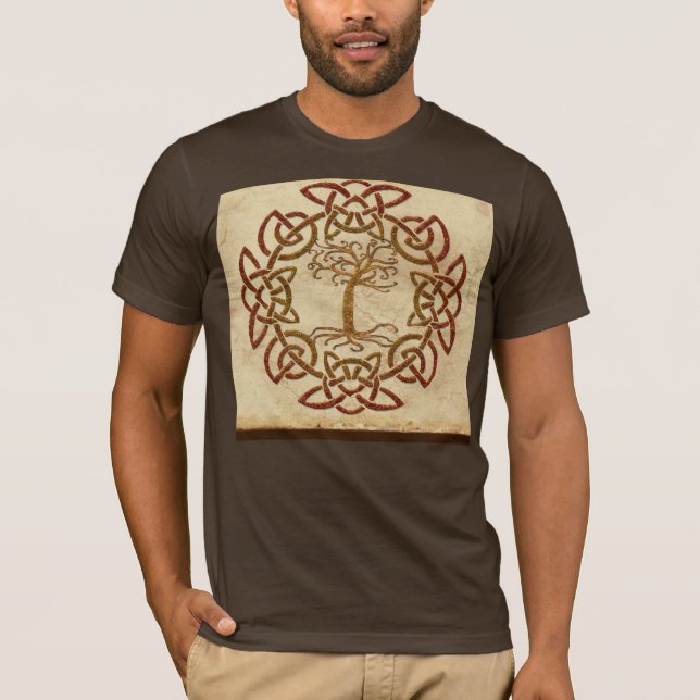 Celtic Circle Tree-Lover's Men's Tee (Front)