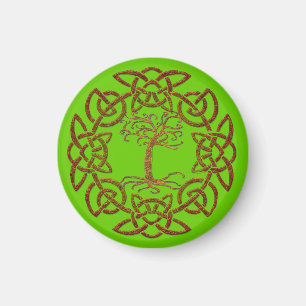 Celtic Circle Tree of Life Irish-supporter Magnet