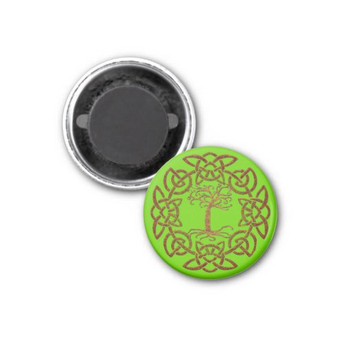 Celtic Circle Tree of Life Irish_supporter Magnet