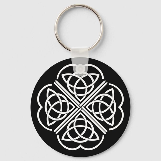 Celtic Clover - Keychain (Front)