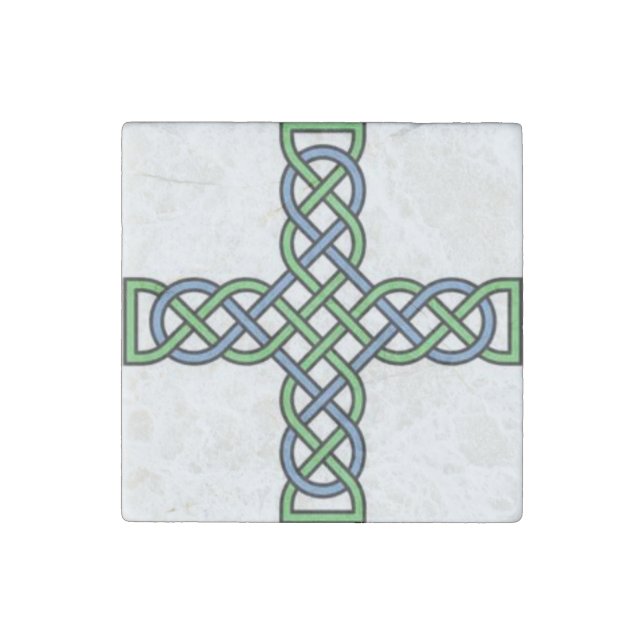 Celtic Coasters Stone Magnet (Front)