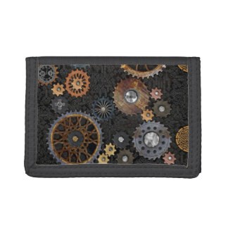 Celtic Cogs and Gears Tri-fold Wallet