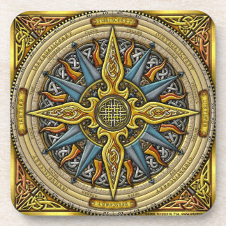 Celtic Compass Coasters