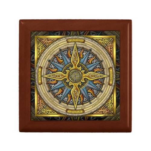 Celtic Compass Gift Gox Gift Box