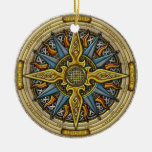 Celtic Compass Ornament at Zazzle