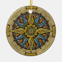Celtic Compass Ornament