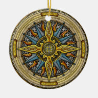 Celtic Compass Ornament