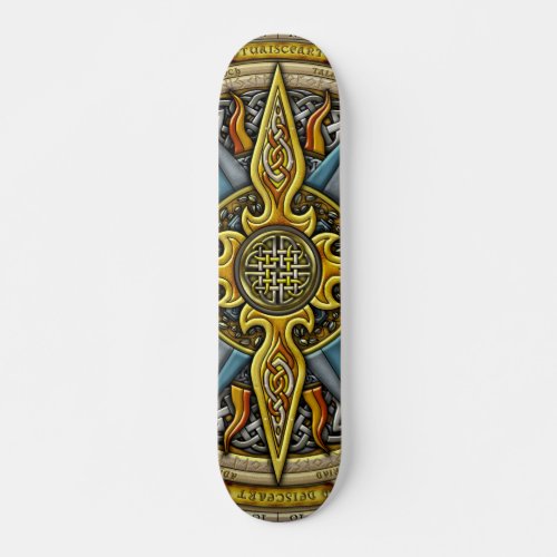 Celtic Compass Skateboard