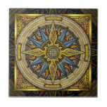 Celtic Compass Tile at Zazzle