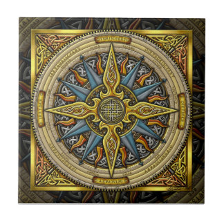 Celtic Compass Tile