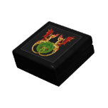 Celtic Crescent Moon And Dragons Gift Box