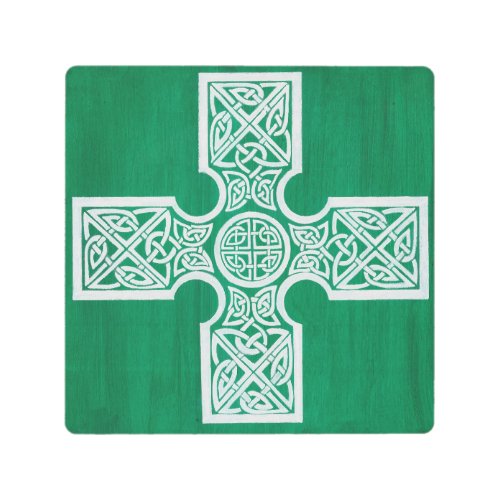 Celtic Cross 8 x8 Metal Wall Art