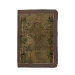 Celtic Cross And Celtic Knots Tri-fold Wallet at Zazzle