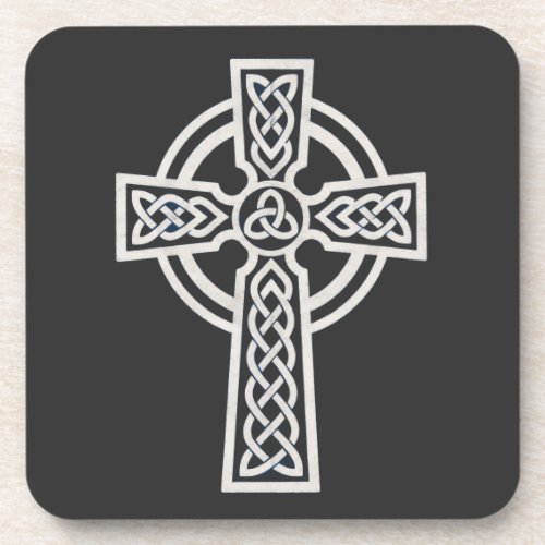 Celtic Cross Beverage Coaster