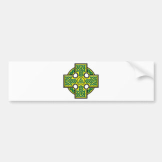 celtic cross bumper sticker