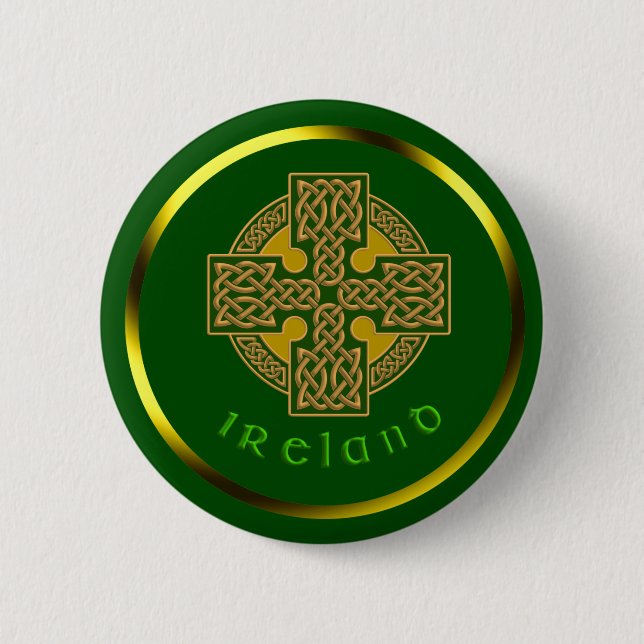 Celtic Cross Button (Front)