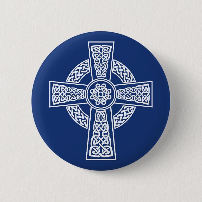 Celtic cross button (Front)