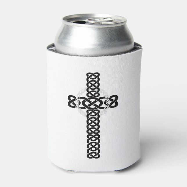 Celtic Cross Can Cooler (Can Front)