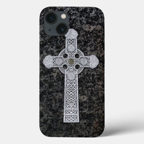 Celtic Cross iPhone 13 Case