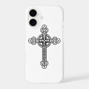 Celtic cross iPhone 17 case