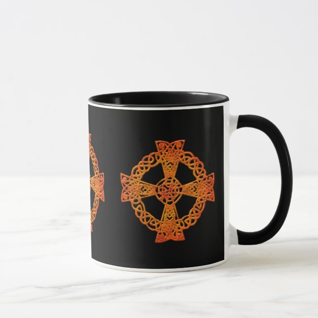 CELTIC CROSS Collection Irish Art Mug (Right)