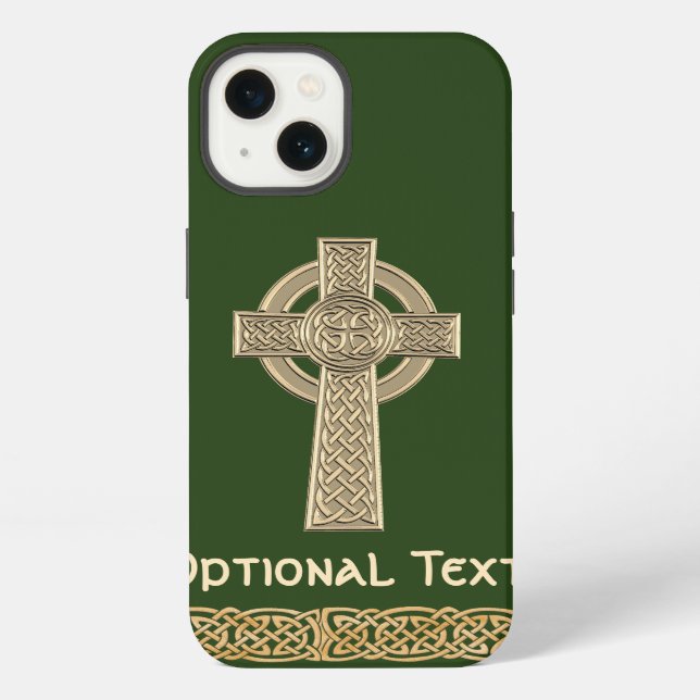 Celtic Cross Custom Iphone Case (Back)