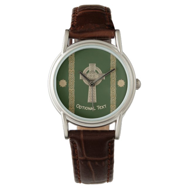 Celtic Cross Custom Watch (Front)