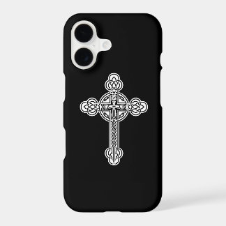 Celtic cross iPhone 17 case