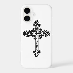Celtic cross iPhone 17 case