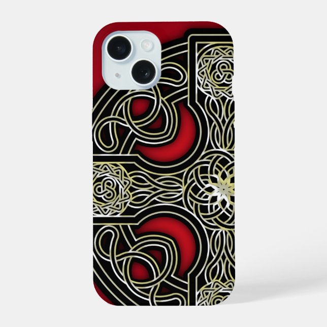 Celtic cross iphone case (Back)