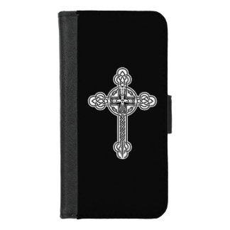 Celtic cross iPhone 8/7 wallet case