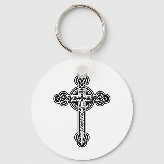 Celtic cross keychain (Front)