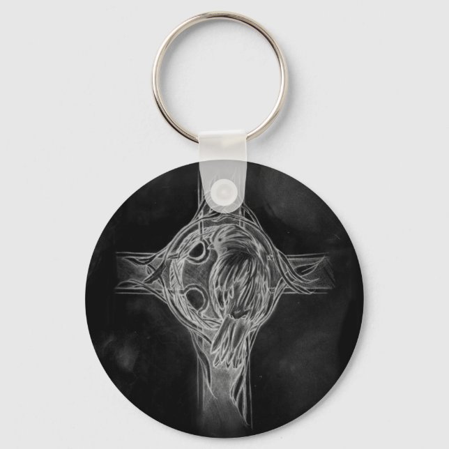 celtic cross keychain (Front)